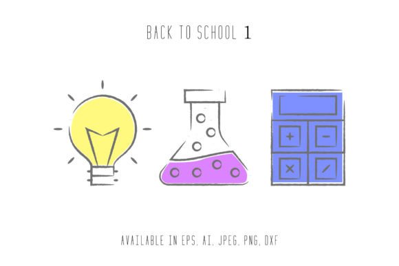 Back to School Icons 1: Practical, Ready-to-Use Visuals for Real Projects
