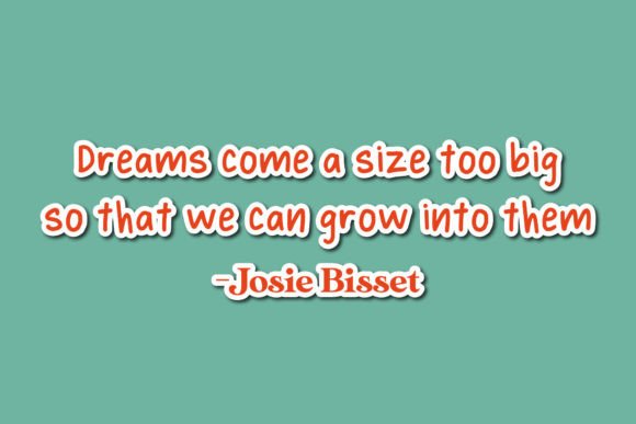 Back to School Quote Dreams Come a Size