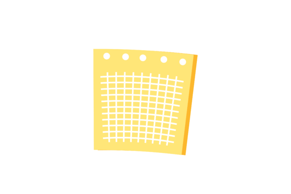 Back to School Sticky Note Icon