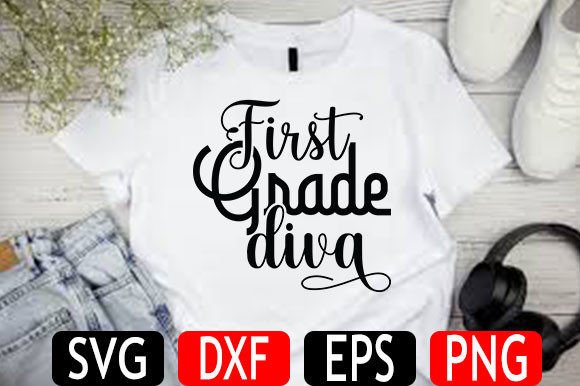Back to School SVG Design, First Grade: Strategic Assets for Educators, Creators, and Small Business Owners