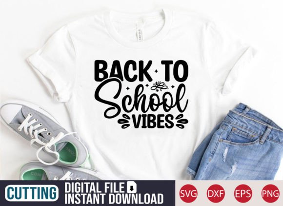 Back to School Vibes SVG Craft: A Versatile Digital Asset for Educators, Makers, and Small Businesses