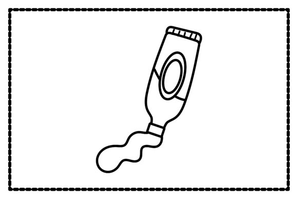 Back ToSchool Acrylic Paint Outline Icon: A Strategic Creative Asset for Modern Educators and Design Professionals