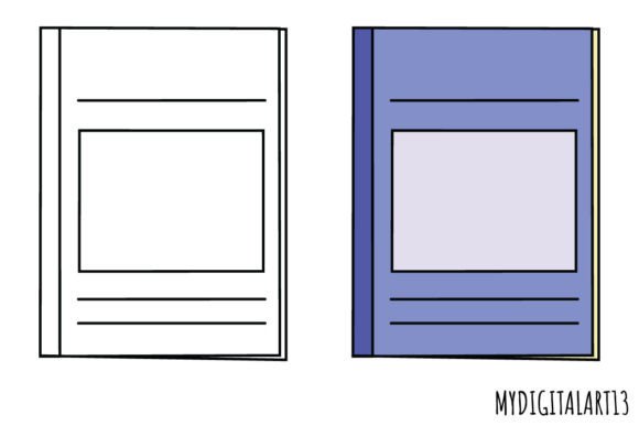 Book & Back to School Clipart