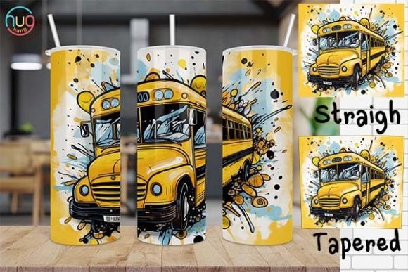 School Bus Driver Tumbler: A Strategic Digital Design Asset for Creative Entrepreneurs
