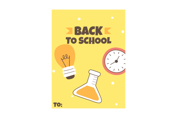 Yellow Card Back to School Science